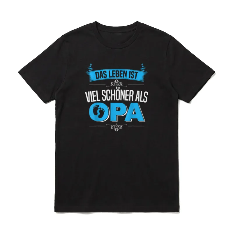 Nachwuchs Werdender Opa Geschenke T-Shirt – Klassisches T-Shirt in Schwarz