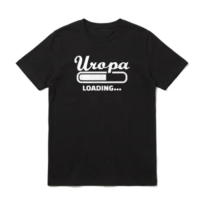 Uropa loading T-Shirt – Klassisches T-Shirt in Schwarz