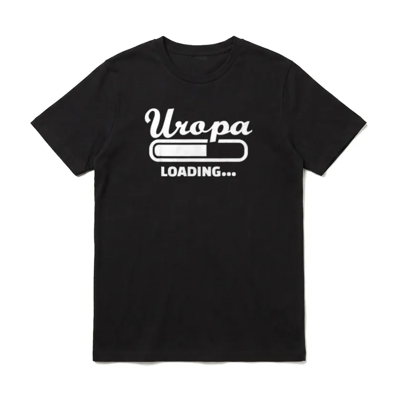 Uropa loading T-Shirt – Klassisches T-Shirt in Schwarz