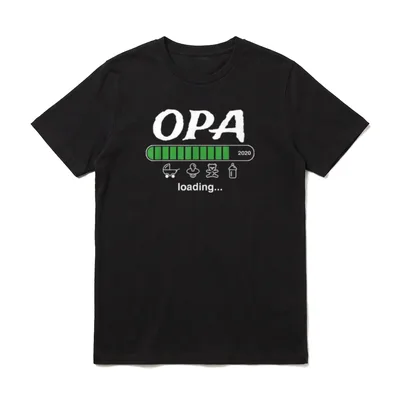 Werdender Opa Großvater 2020 Enkelin T-Shirt – Klassisches T-Shirt in Schwarz