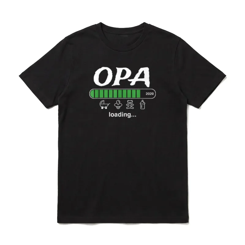 Werdender Opa Großvater 2020 Enkelin T-Shirt – Klassisches T-Shirt in Schwarz