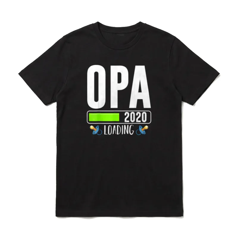 Opa Loading 2020 Werdender T-Shirt – Klassisches T-Shirt in Schwarz