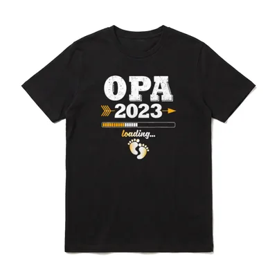 Opa 2023 loading Werdender T-Shirt – Klassisches T-Shirt in Schwarz