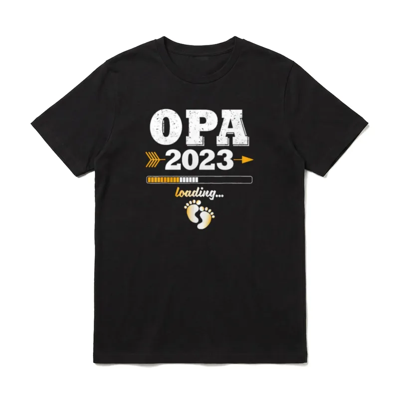 Opa 2023 loading Werdender T-Shirt – Klassisches T-Shirt in Schwarz