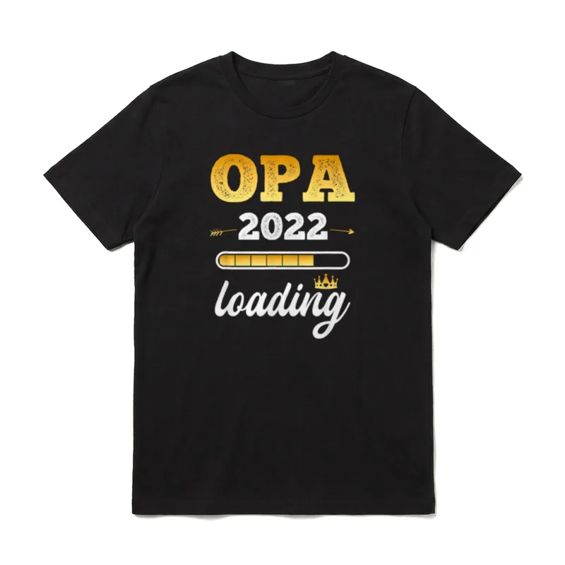 Opa 2022 Loading Ich T-Shirt – Klassisches T-Shirt in Schwarz