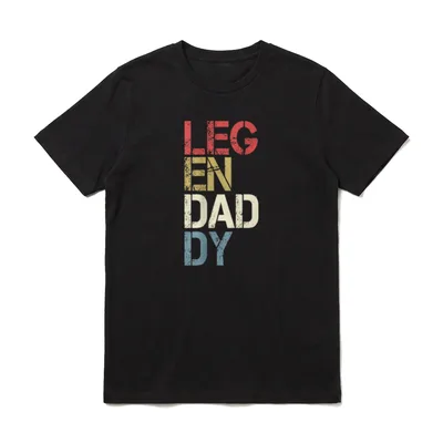 Legendaddy Papa Legendär Vater T-Shirt – Klassisches T-Shirt in Schwarz