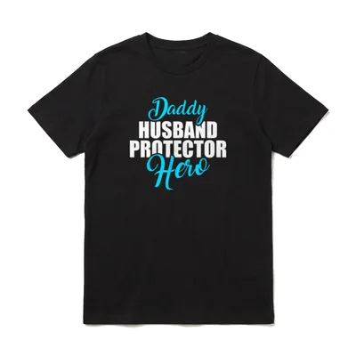 Cute Daddy Husband Protector T-Shirt – Klassisches T-Shirt in Schwarz