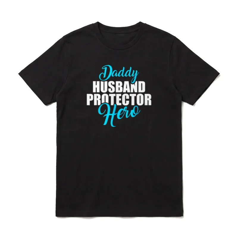 Cute Daddy Husband Protector T-Shirt – Klassisches T-Shirt in Schwarz