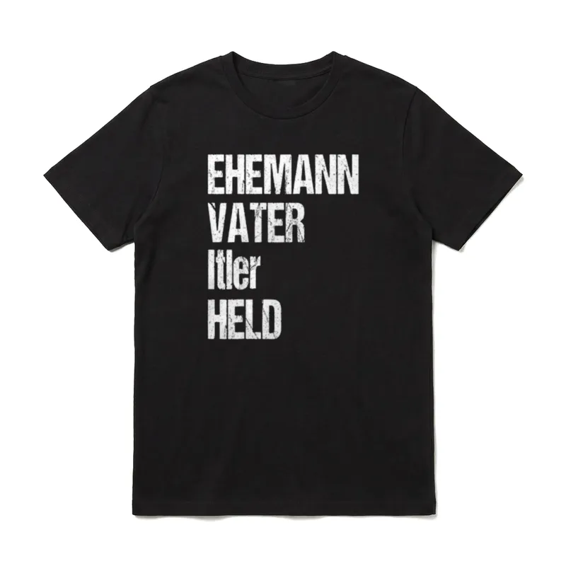 Ehemann Vater Itler Held T-Shirt – Klassisches T-Shirt in Schwarz