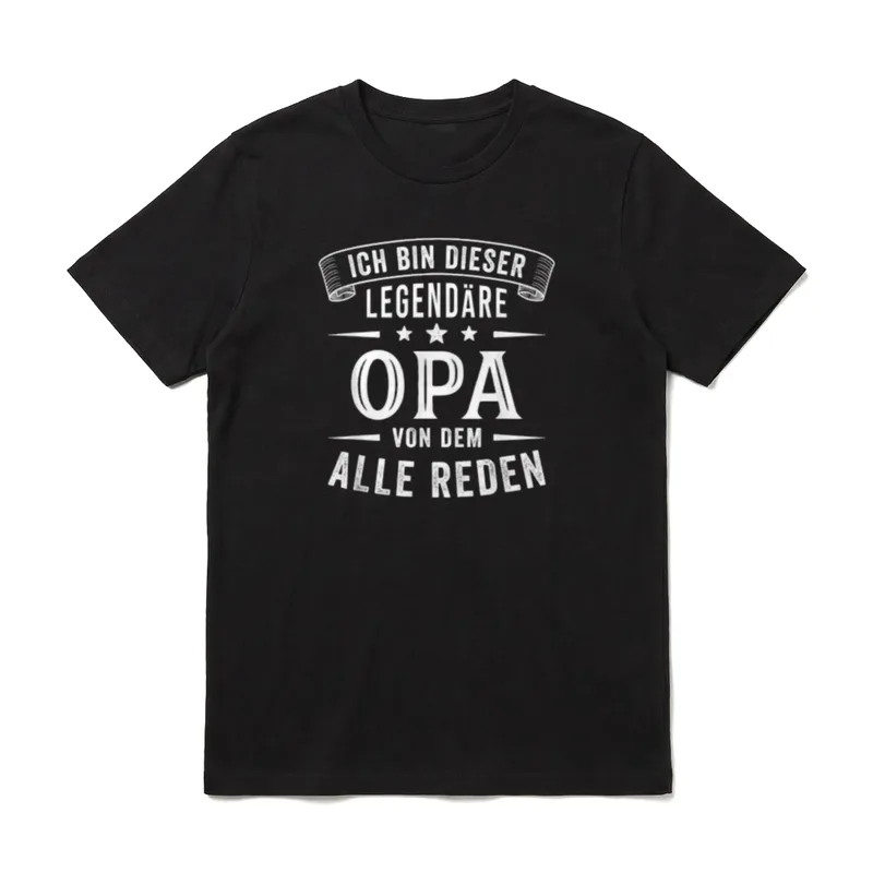 Ich bin dieser legendäre T-Shirt – Klassisches T-Shirt in Schwarz
