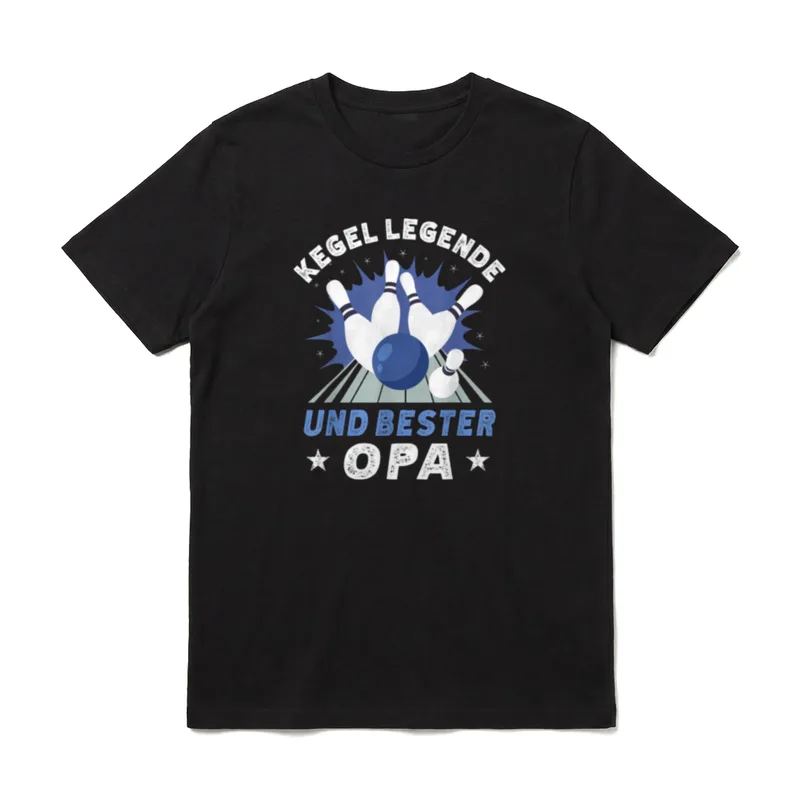 Kegel Legende Und Bester T-Shirt – Klassisches T-Shirt in Schwarz