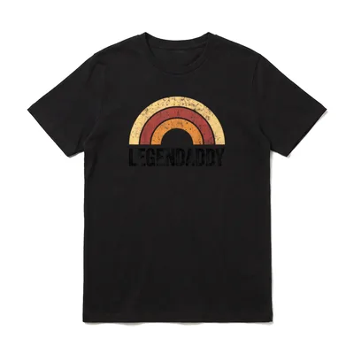 Coole Papa Retro Vintage T-Shirt – Klassisches T-Shirt in Schwarz
