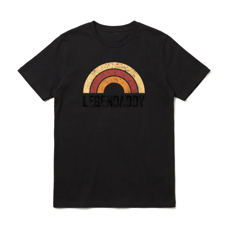 Coole Papa Retro Vintage T-Shirt – Klassisches T-Shirt in Schwarz