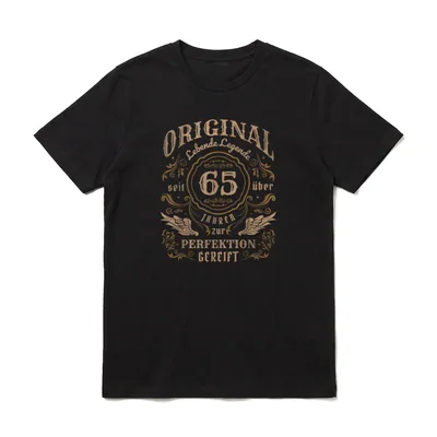 Vatertag 65. Geburtstag Papa T-Shirt – Klassisches T-Shirt in Schwarz