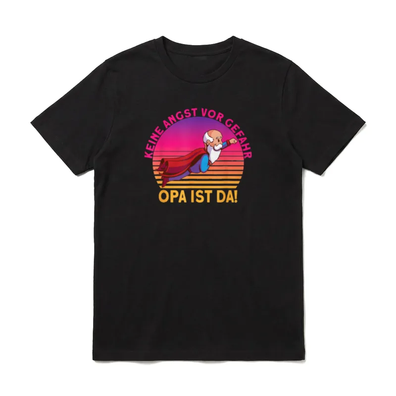Opa Held Papa Legende & Held T-Shirt – Klassisches T-Shirt in Schwarz