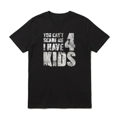 Vatertag Ich habe 4 T-Shirt – Klassisches T-Shirt in Schwarz