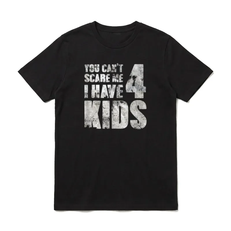 Vatertag Ich habe 4 T-Shirt – Klassisches T-Shirt in Schwarz