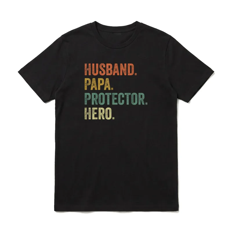 Cool Husband Daddy Protector T-Shirt – Klassisches T-Shirt in Schwarz