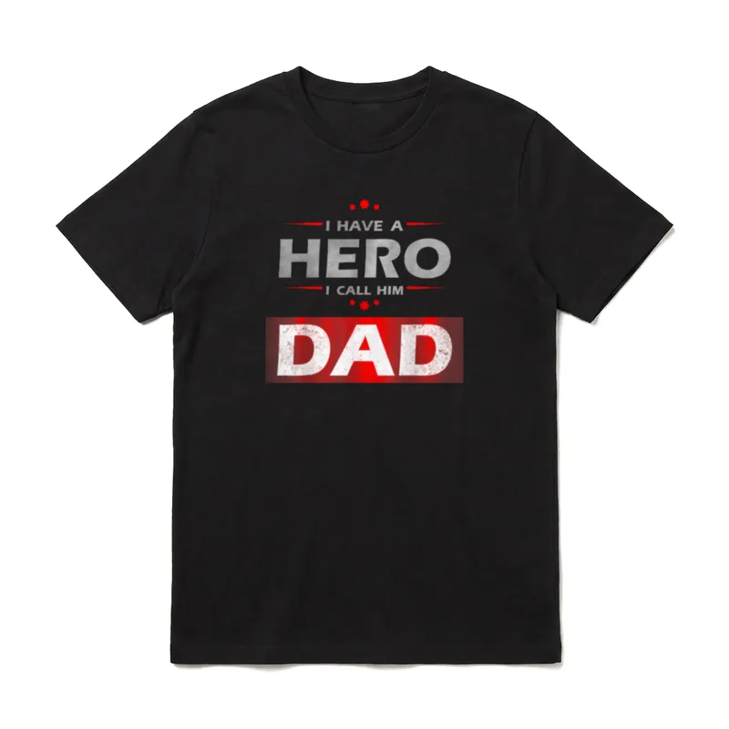 Ich habe einen Held. T-Shirt – Klassisches T-Shirt in Schwarz