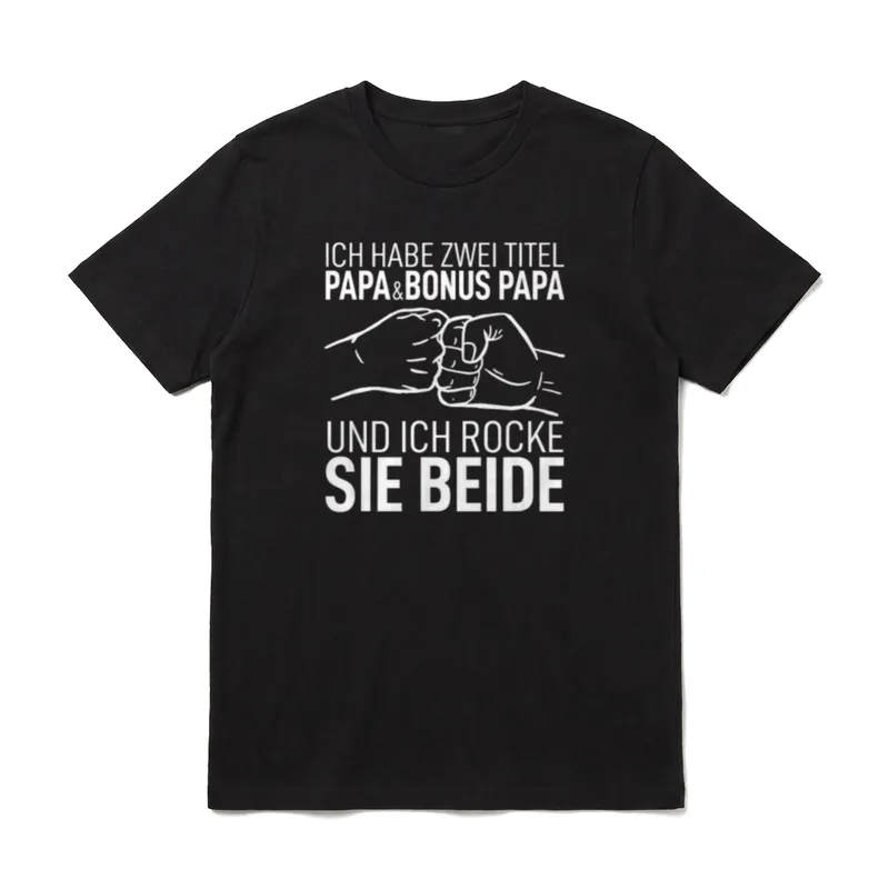 Vatertag Dad Ich Habe T-Shirt – Klassisches T-Shirt in Schwarz