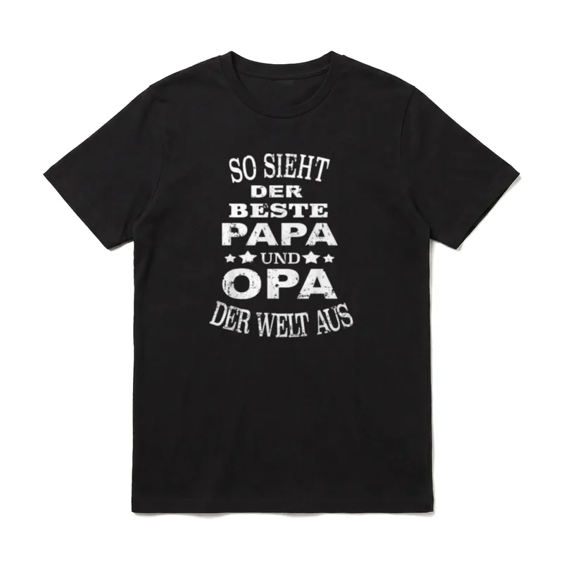 So Sieht Der Beste T-Shirt – Klassisches T-Shirt in Schwarz