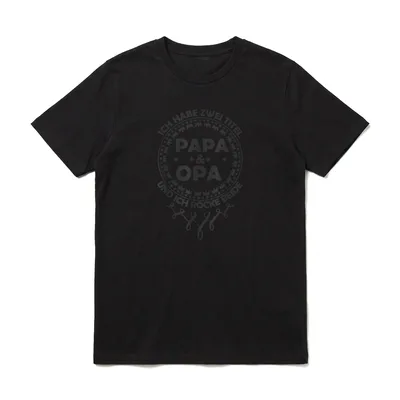 Ich Habe Zwei Titel T-Shirt – Klassisches T-Shirt in Schwarz