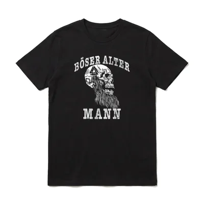 Böser Alter Mann Vater T-Shirt – Klassisches T-Shirt in Schwarz