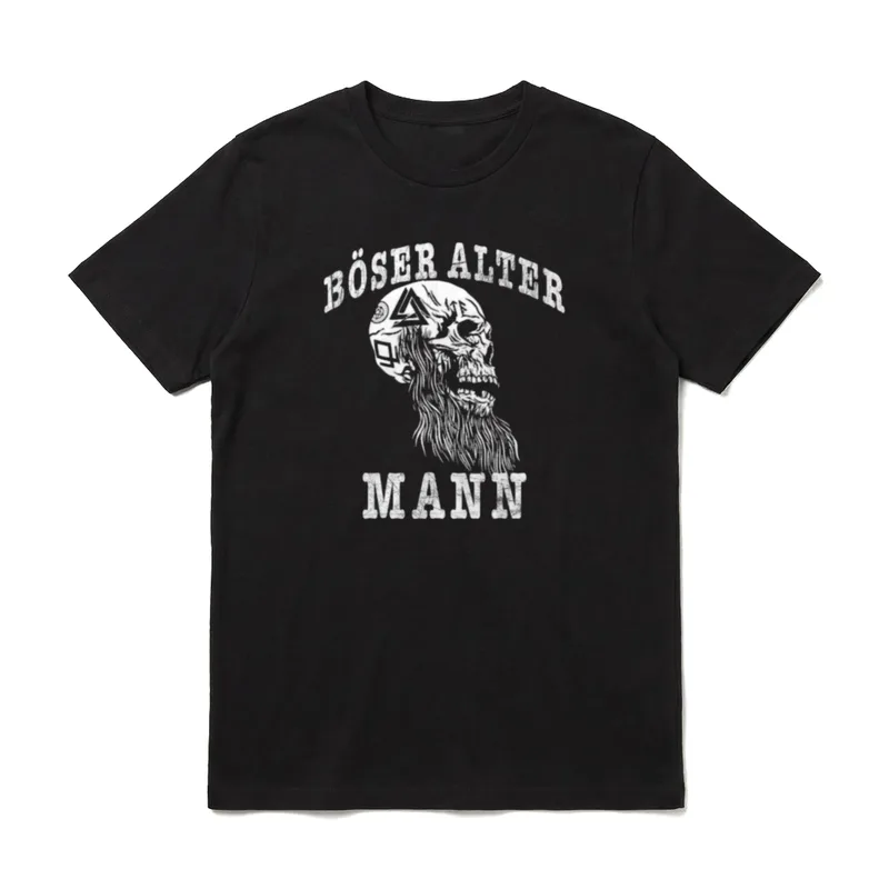 Böser Alter Mann Vater T-Shirt – Klassisches T-Shirt in Schwarz