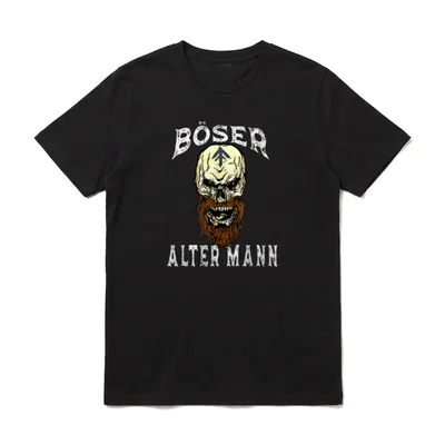 Böser Alter Mann Vater Opa T-Shirt – Klassisches T-Shirt in Schwarz