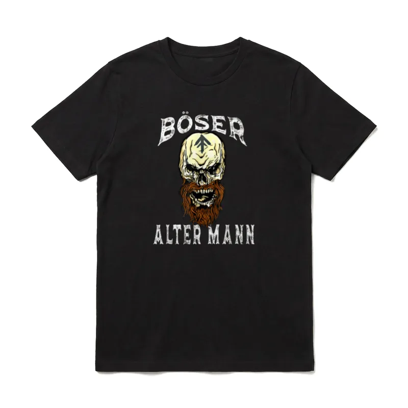 Böser Alter Mann Vater Opa T-Shirt – Klassisches T-Shirt in Schwarz