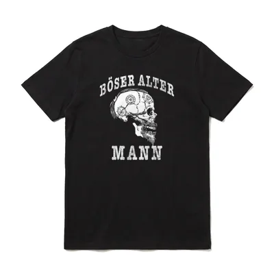 Böser Alter Mann Vater T-Shirt – Klassisches T-Shirt in Schwarz