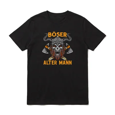 Böser Alter Mann Großvater T-Shirt – Klassisches T-Shirt in Schwarz