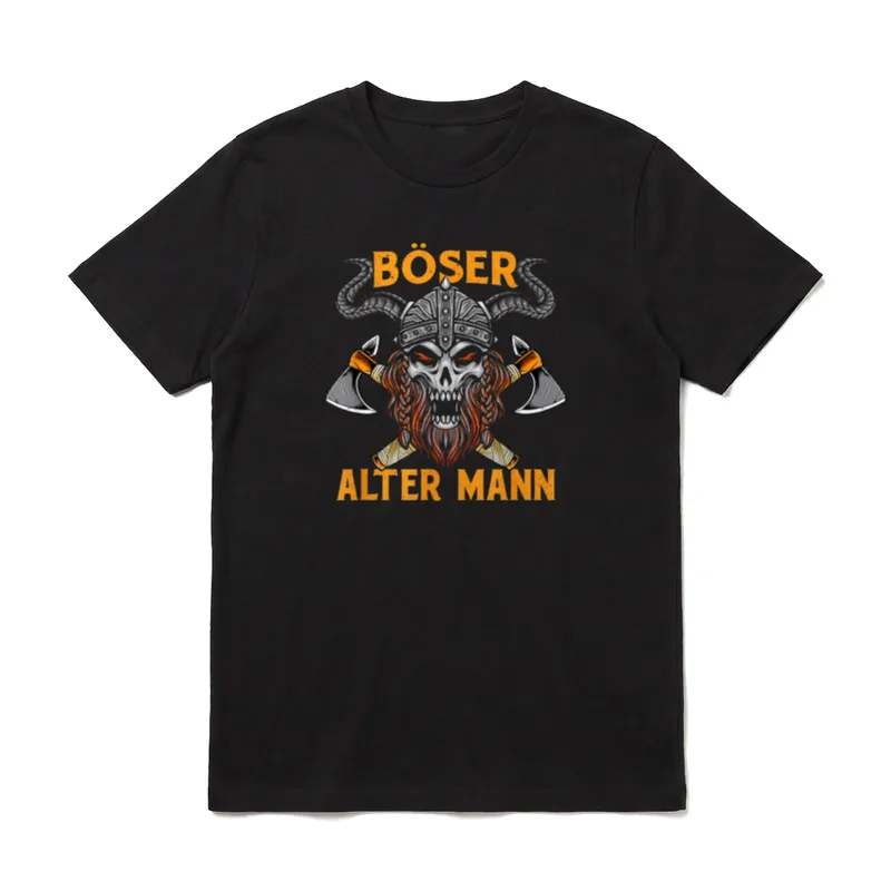 Böser Alter Mann Großvater T-Shirt – Klassisches T-Shirt in Schwarz