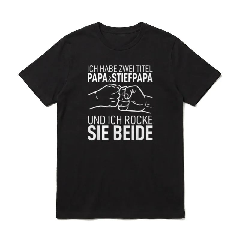 Vatertag Dad Ich habe T-Shirt – Klassisches T-Shirt in Schwarz