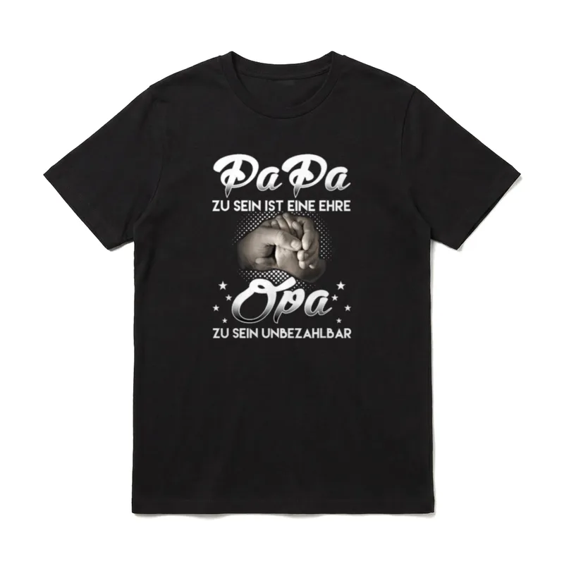 Ich habe zwei Titel T-Shirt – Klassisches T-Shirt in Schwarz