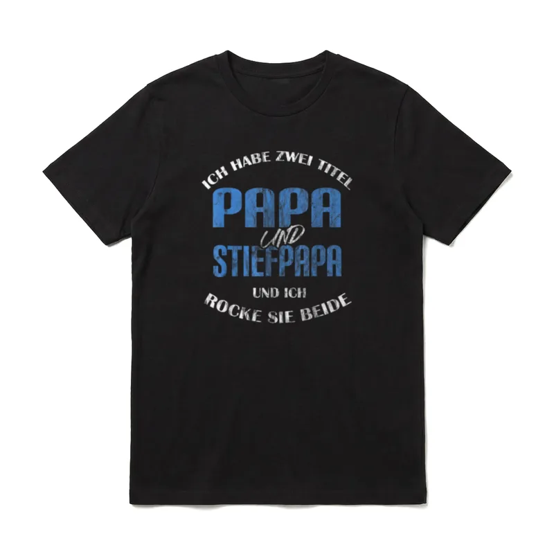 Ich Habe Zwei Titel T-Shirt – Klassisches T-Shirt in Schwarz