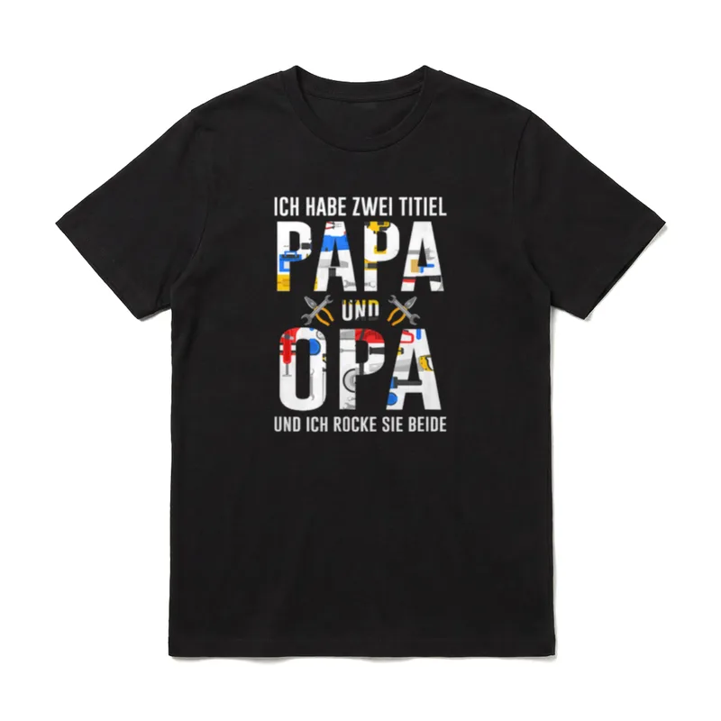 Enkelin Oma Weltbester Ich habe T-Shirt – Klassisches T-Shirt in Schwarz