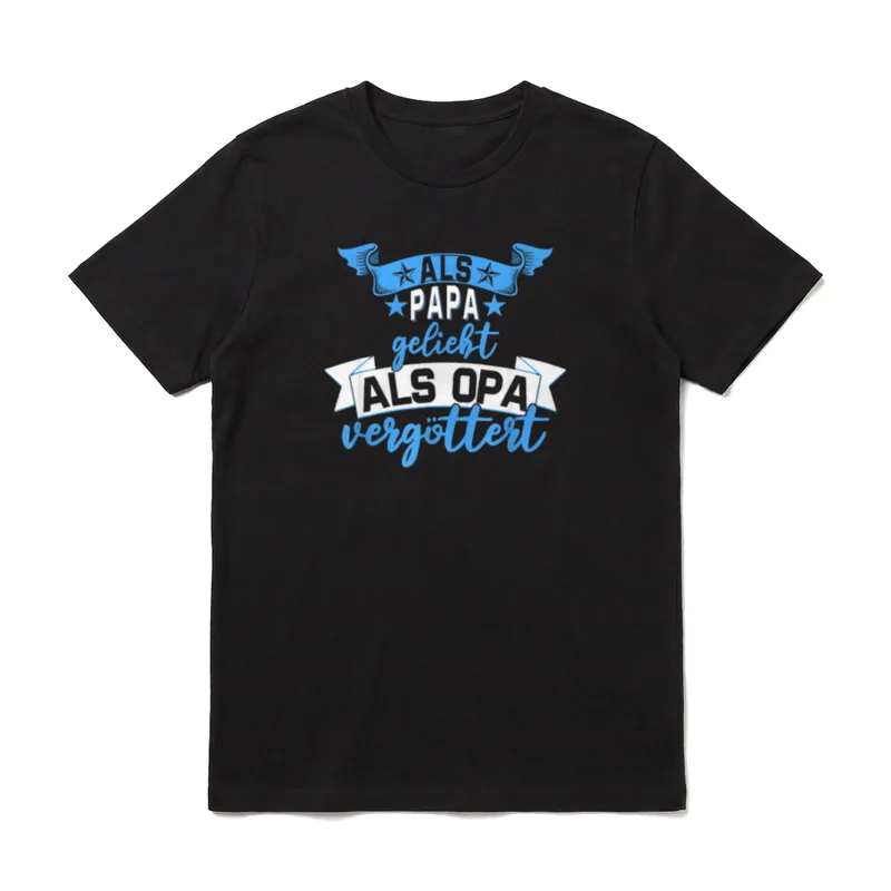 Ich habe zwei Titel T-Shirt – Klassisches T-Shirt in Schwarz