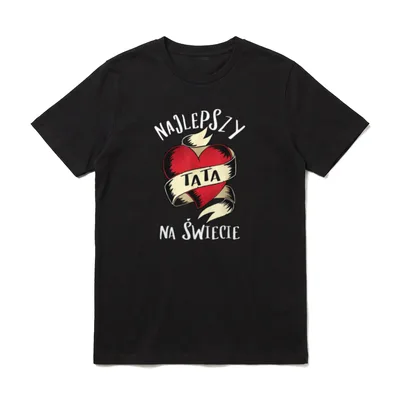 Polnischer Vater Opa Najlepszy T-Shirt – Klassisches T-Shirt in Schwarz