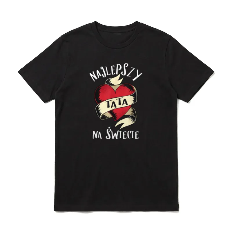 Polnischer Vater Opa Najlepszy T-Shirt – Klassisches T-Shirt in Schwarz