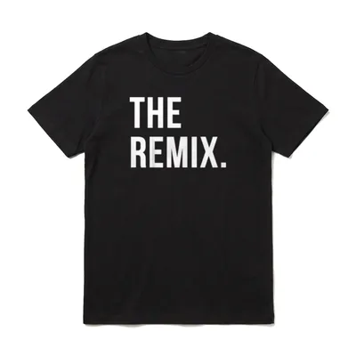 Vater Sohn Shirt Original Remix – Klassisches T-Shirt in Schwarz