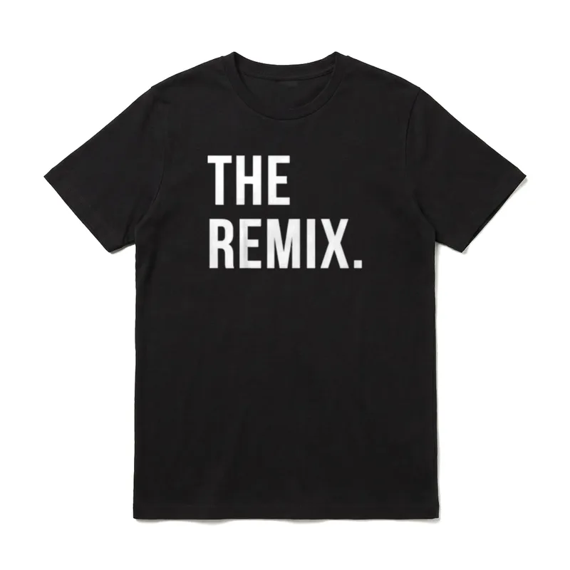Vater Sohn Shirt Original Remix – Klassisches T-Shirt in Schwarz