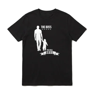 Boss T-Shirt Herren – Klassisches T-Shirt in Schwarz