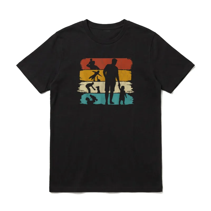 Vatertagsgeschenk Vatertag Vater Sohn T-Shirt – Klassisches T-Shirt in Schwarz