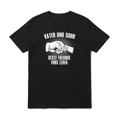 Vater & Sohn Beste T-Shirt – Klassisches T-Shirt in Schwarz