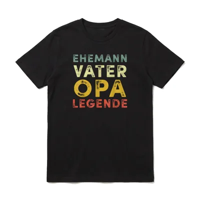 Vatertagsgeschenk Ehemann Papa Sohn T-Shirt – Klassisches T-Shirt in Schwarz