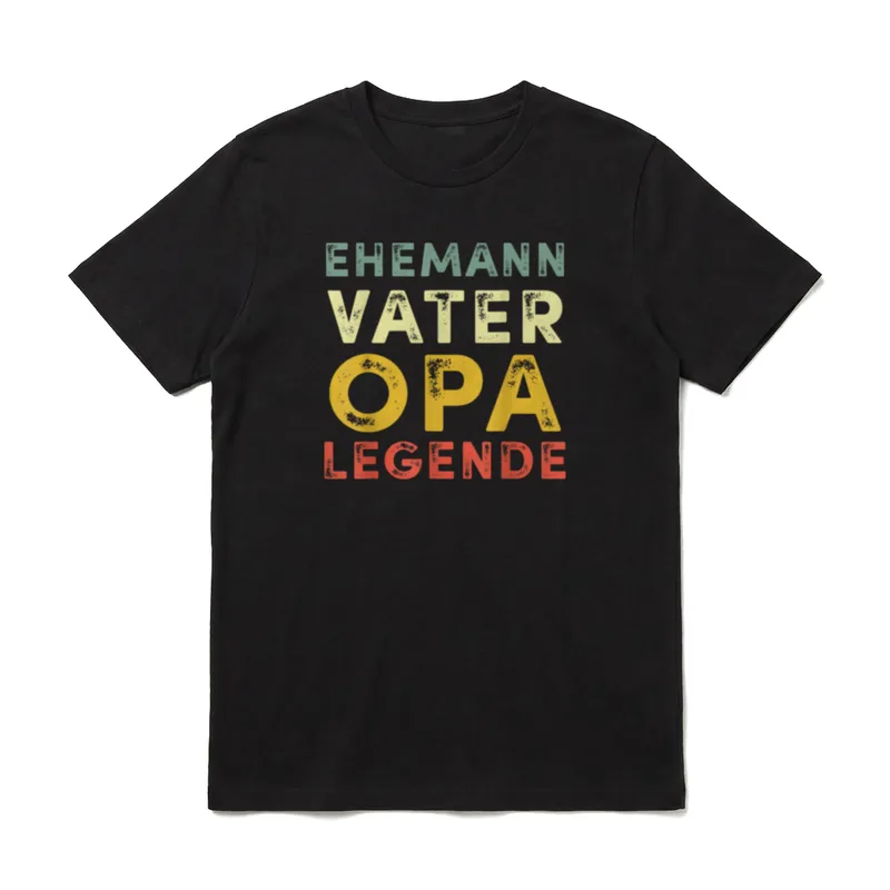 Vatertagsgeschenk Ehemann Papa Sohn T-Shirt – Klassisches T-Shirt in Schwarz