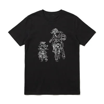 Vater Sohn Dirt Bike T-Shirt – Klassisches T-Shirt in Schwarz