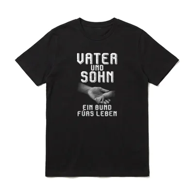 Vater & Sohn EIN Bund T-Shirt – Klassisches T-Shirt in Schwarz