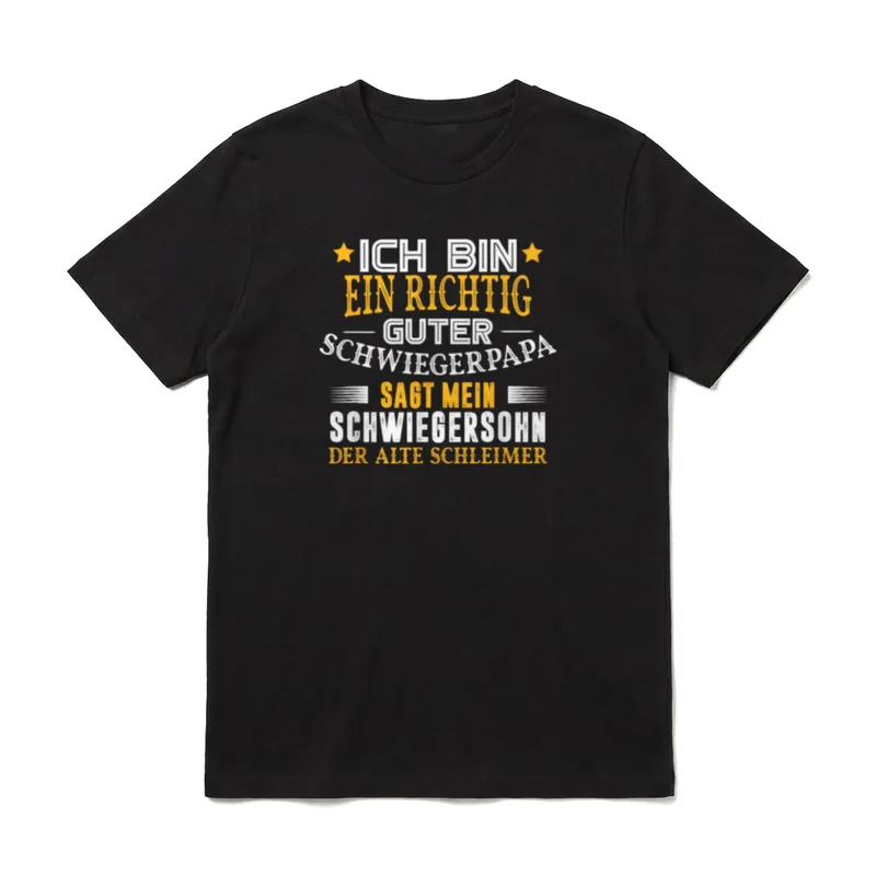 Schwiegervater Lustiges Schwiegersohn,Geschenkidee T-Shirt – Klassisches T-Shirt in Schwarz